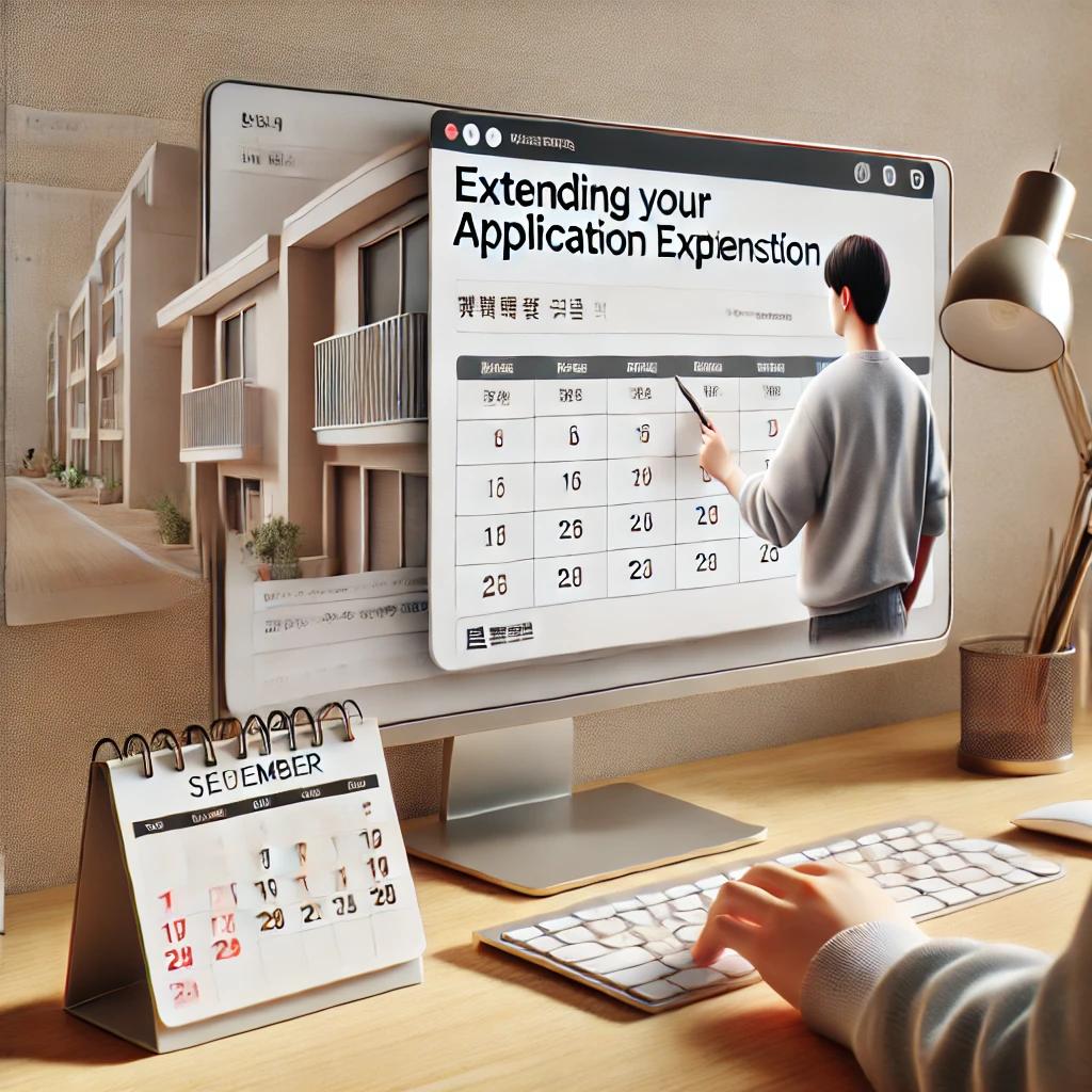 청약홈 청약 연장