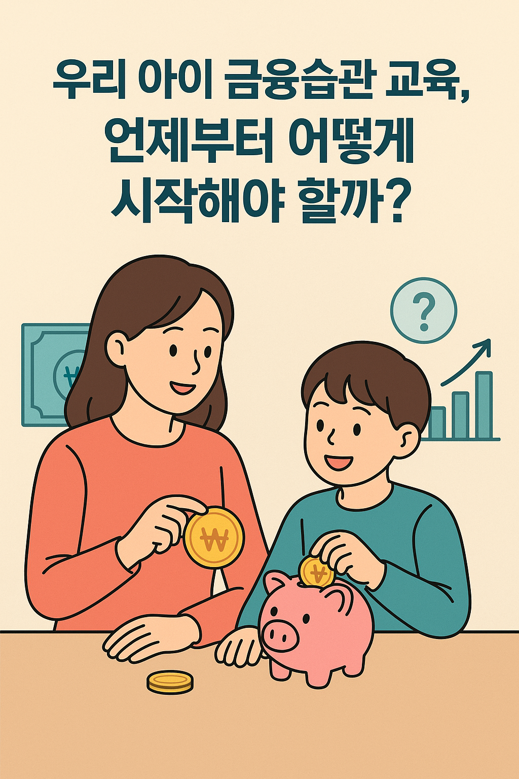 우리아이 금융습관 교육, 언제부터 어떻게 시작해야 할까? 대표이미지