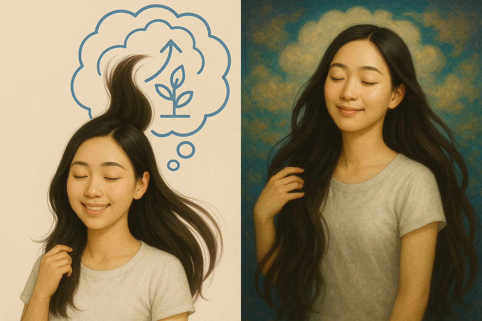 머리카락이 자라는 꿈