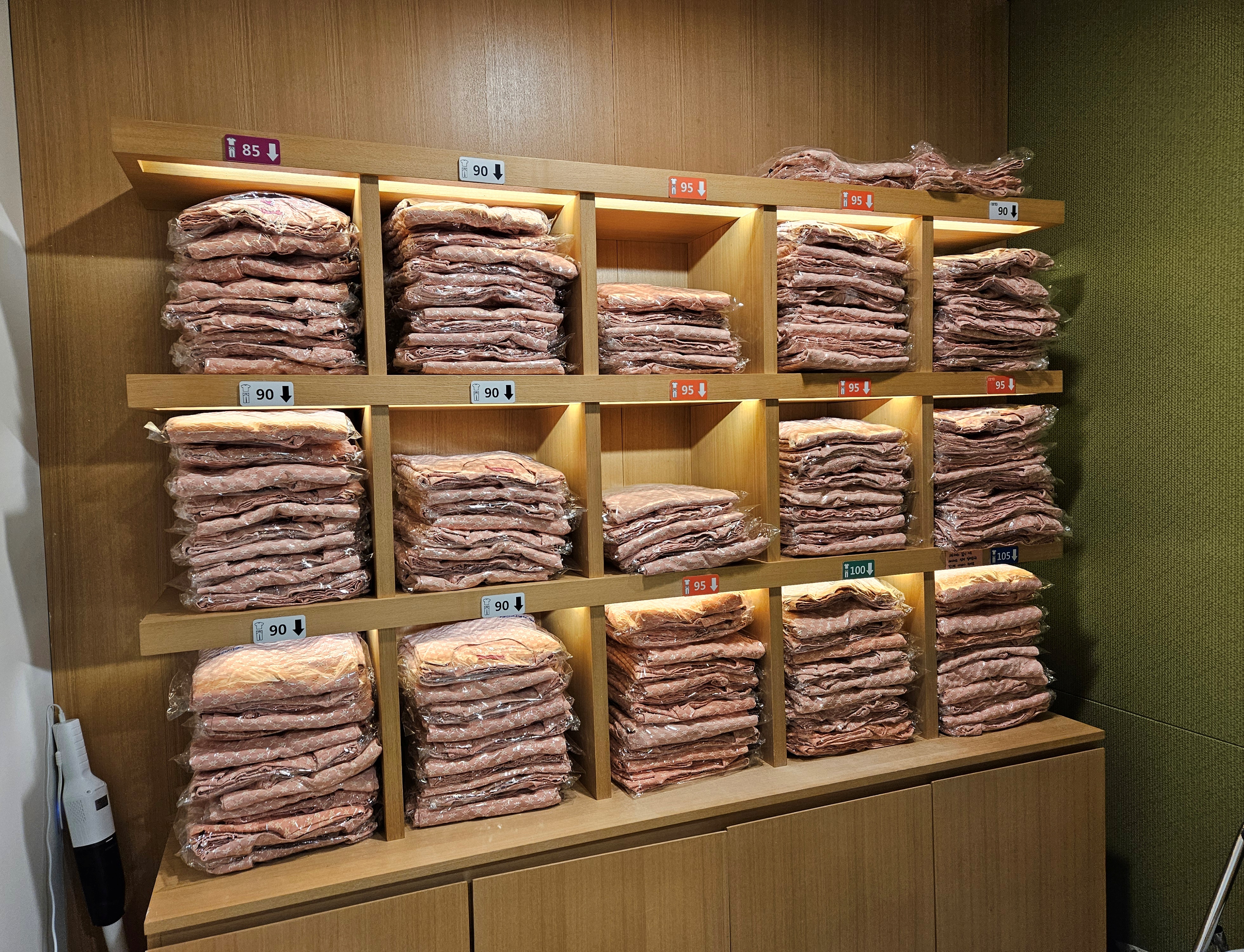 차움-건진센터-삼성분원-사이즈별-검진복