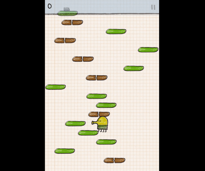 두들점프-무료게임-시작-화면