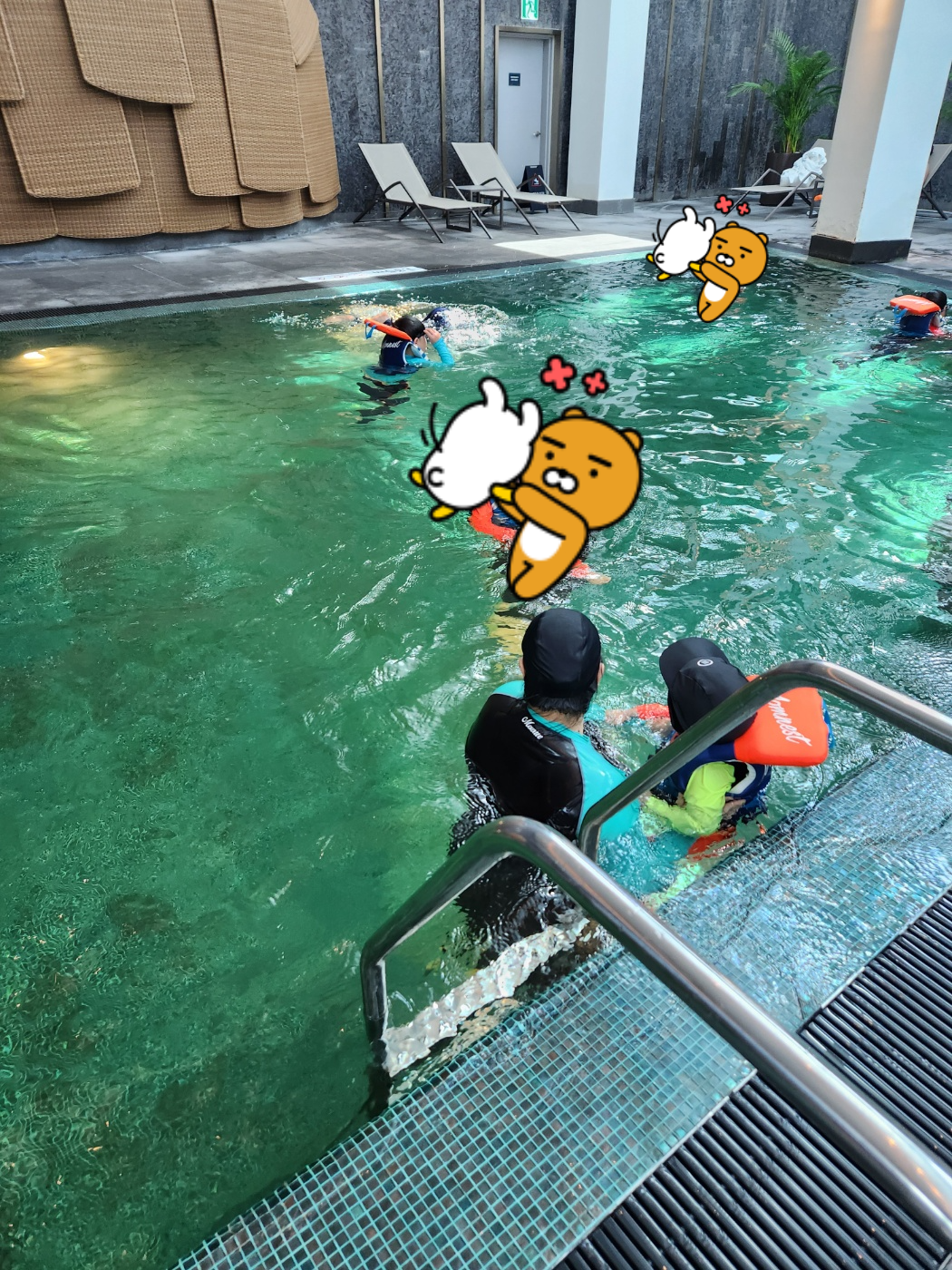 그랜드하얏트 제주 실내수영장