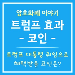 트럼프 효과 본 코인 목록