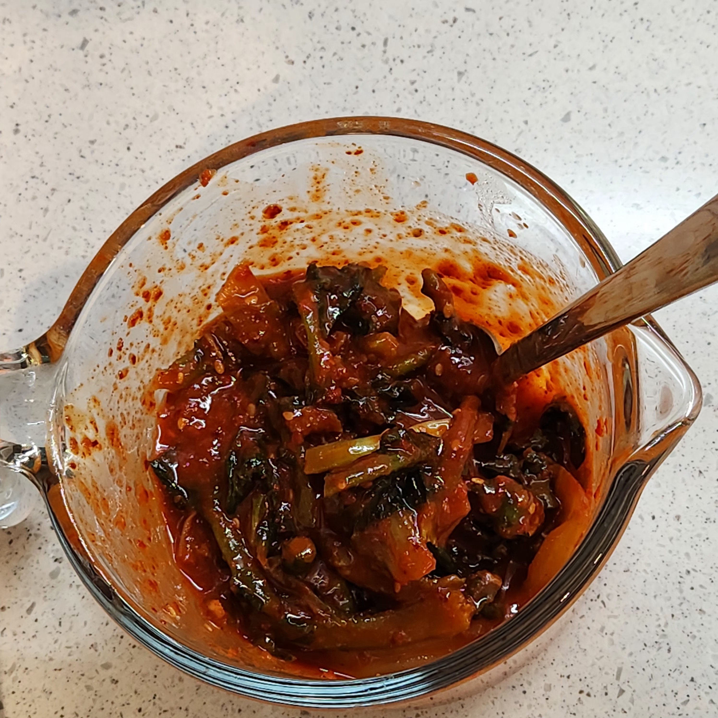 열무비빔국수-양념장재료-양념장믹스