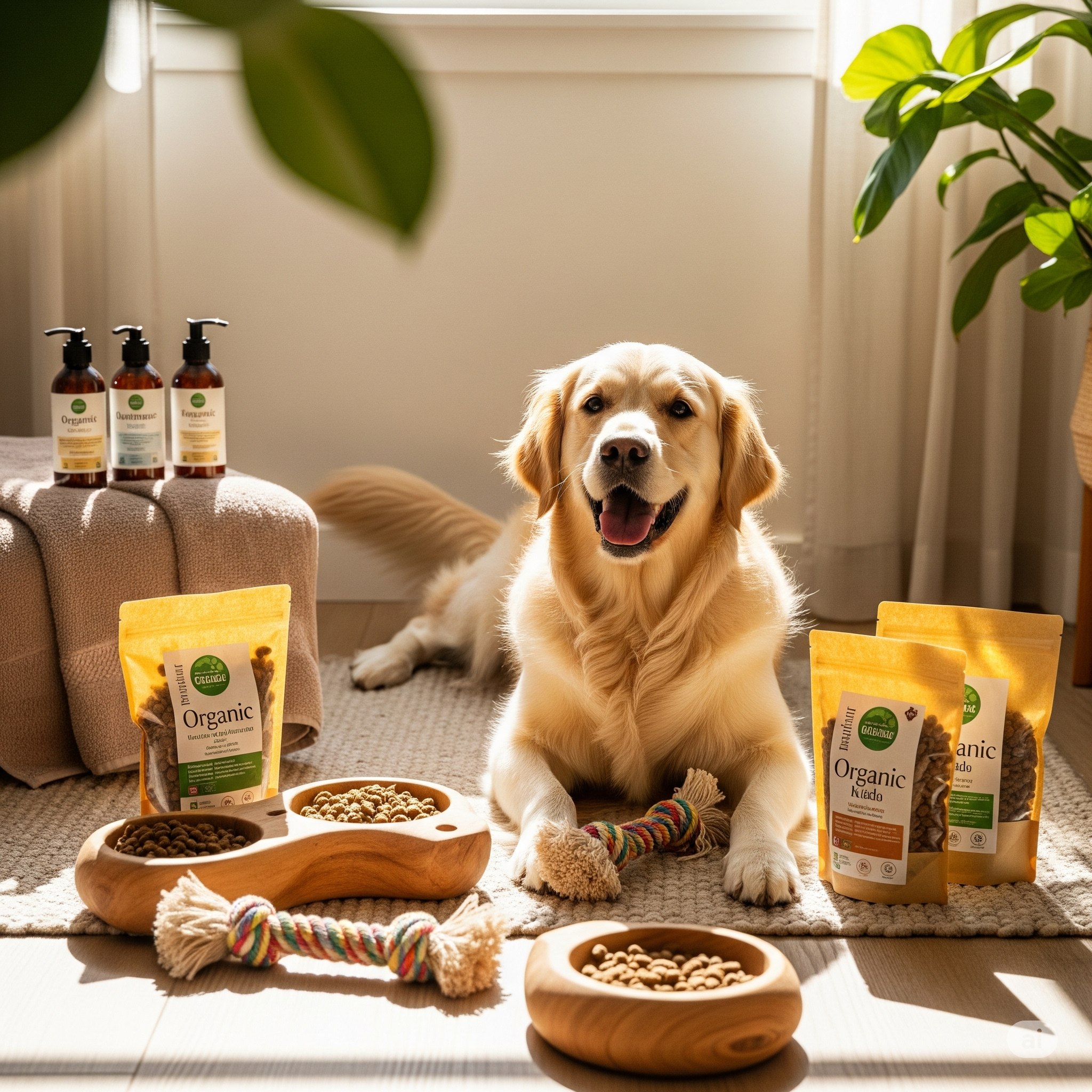 오가닉 펫 용품