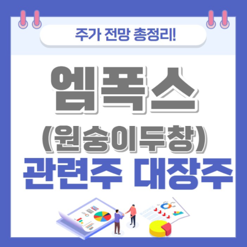 엠폭스 관련주 주가 전망