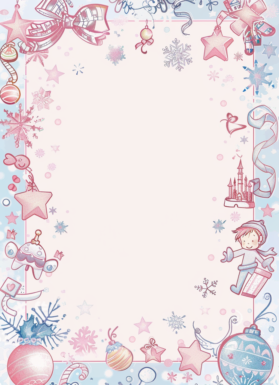 크리스마스 편지지 프린트해서 쓰세요