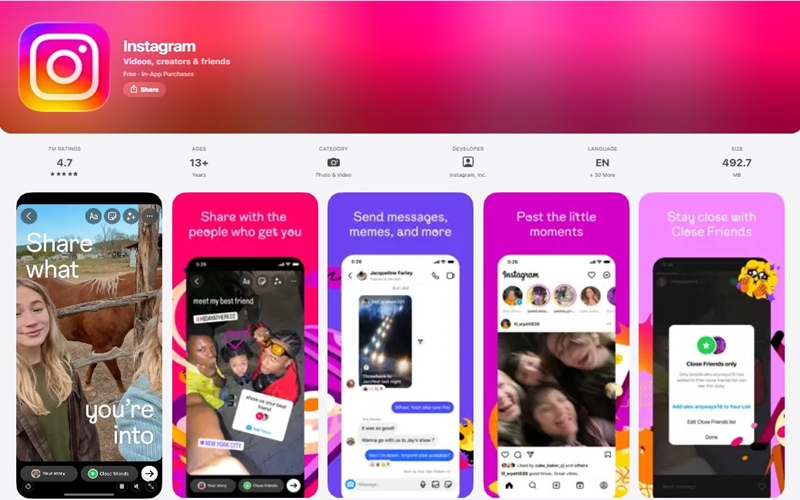 인스타그램 어플 소개