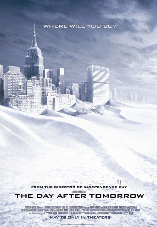 영화 투모로우(The Day After Tomorrow) 포스터