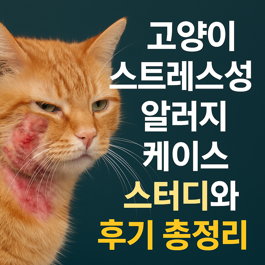 고양이 스트레스성 알러지