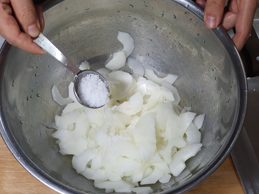 노각무침 만드는 법