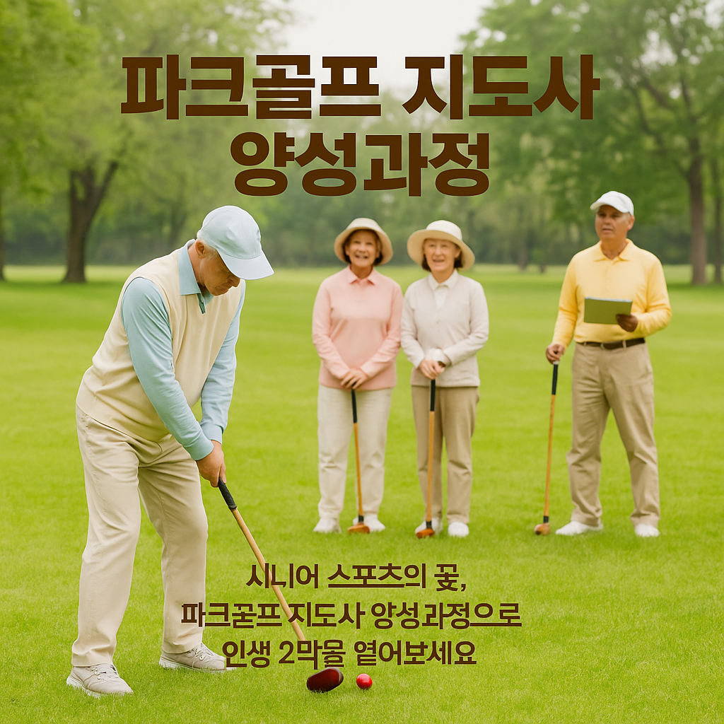 파크골프 지도사 양성과정