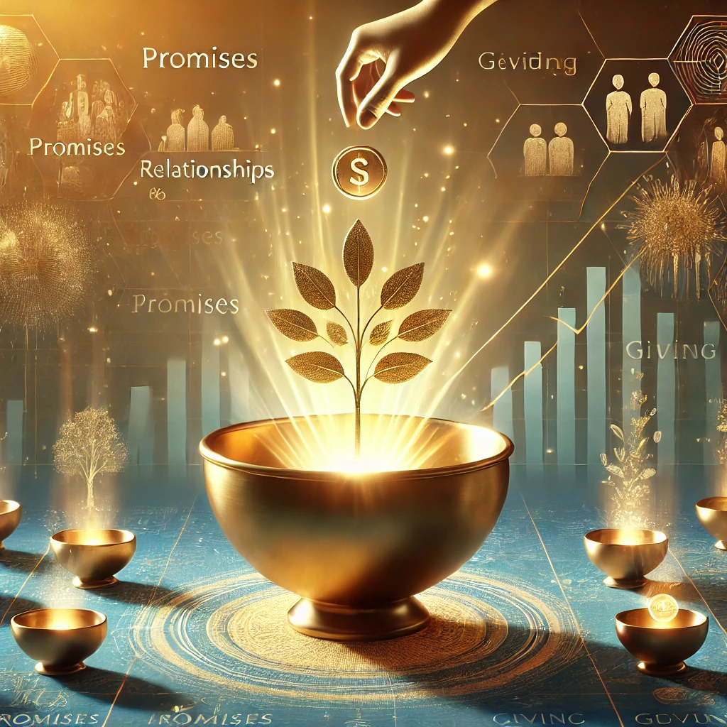 부자의 그릇에서 말한 신용과 돈 그릇에 대한 비유