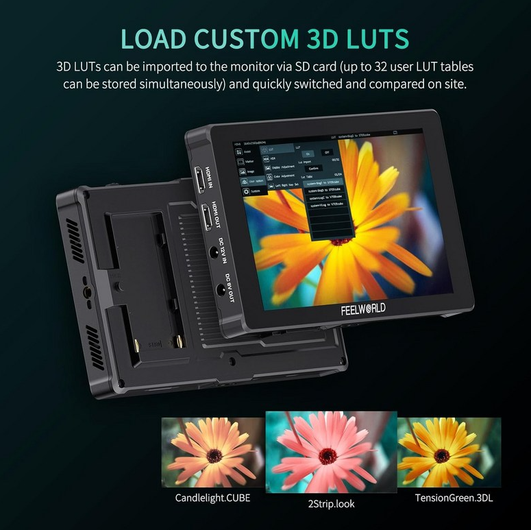 필월드 F7 PLUS 4K 1200nit 터치스크린 필드 모니터