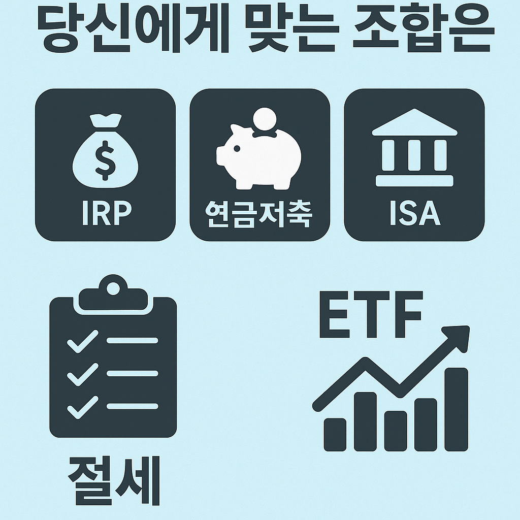 절세 계좌 비교, 연금저축과 IRP 구성 전략, ISA 비과세 혜택 도표, 직장인 자산설계 시나리오, 복리 수익 그래프