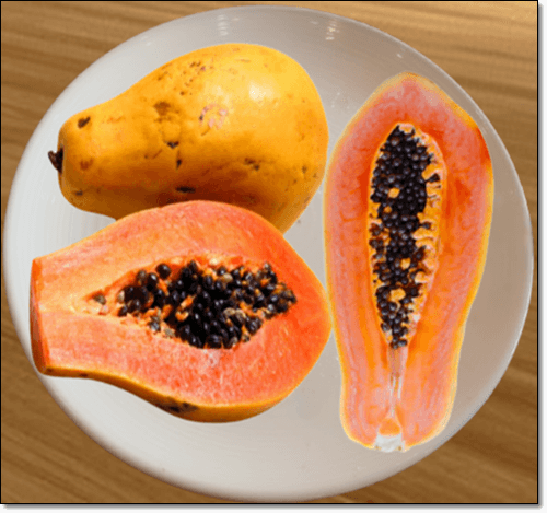 익은 파파야 
