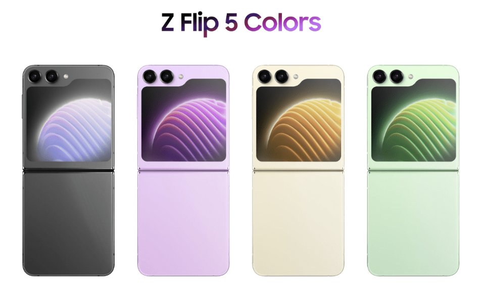 갤럭시Z 플립5 디자인 가격 출시일