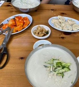 파주콩국수-만두랑