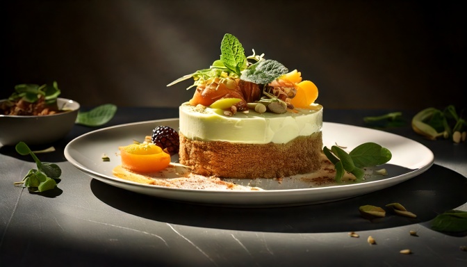 건강한 맛의 비건 디저트