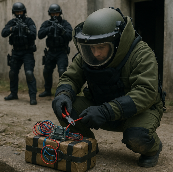 사제폭발물 제거