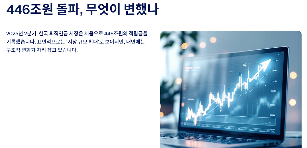 446조원 돌파, 무엇이 변했나