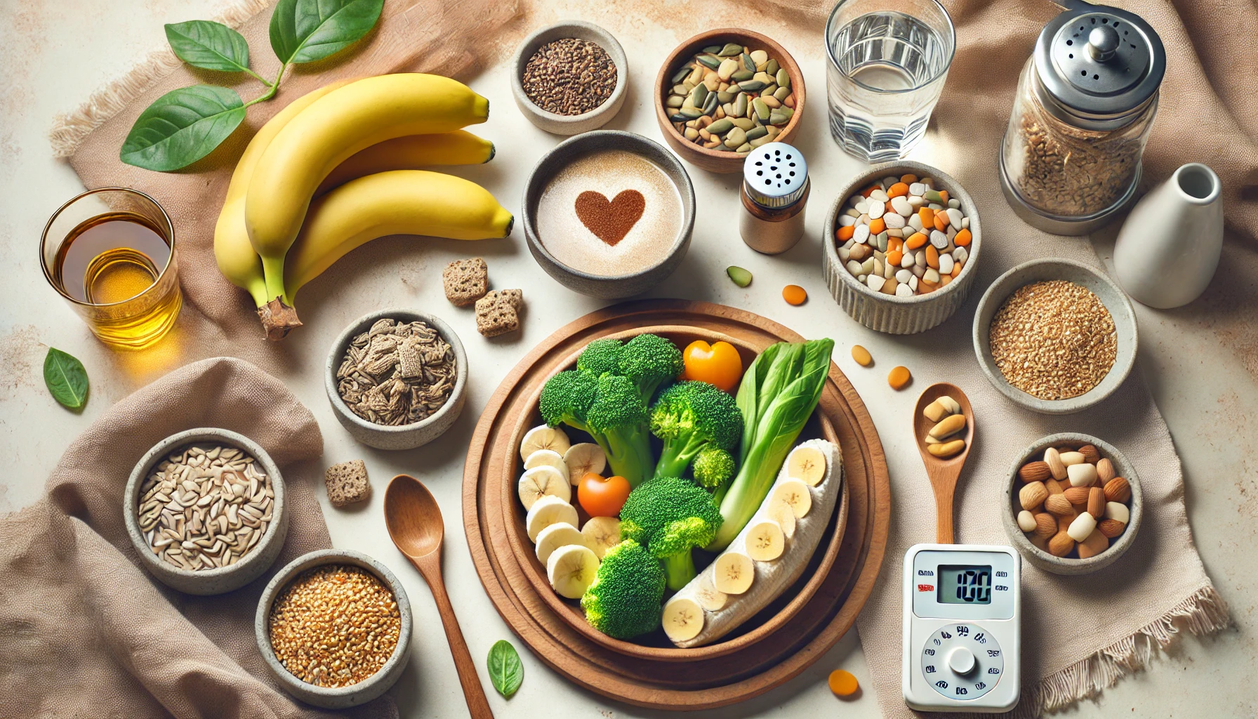 혈압을 낮춘 식탁