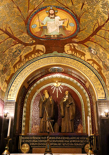 성 베네딕토와 그의 여동생 성녀 스콜라스티카