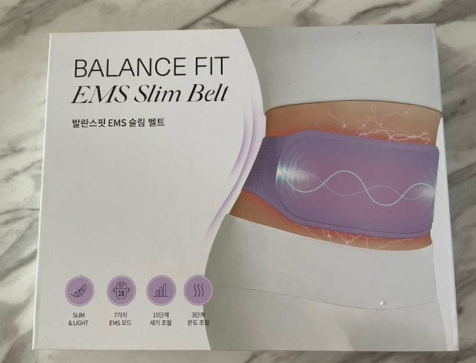 발란스핏 EMS 슬림 벨트 내돈내산 후기