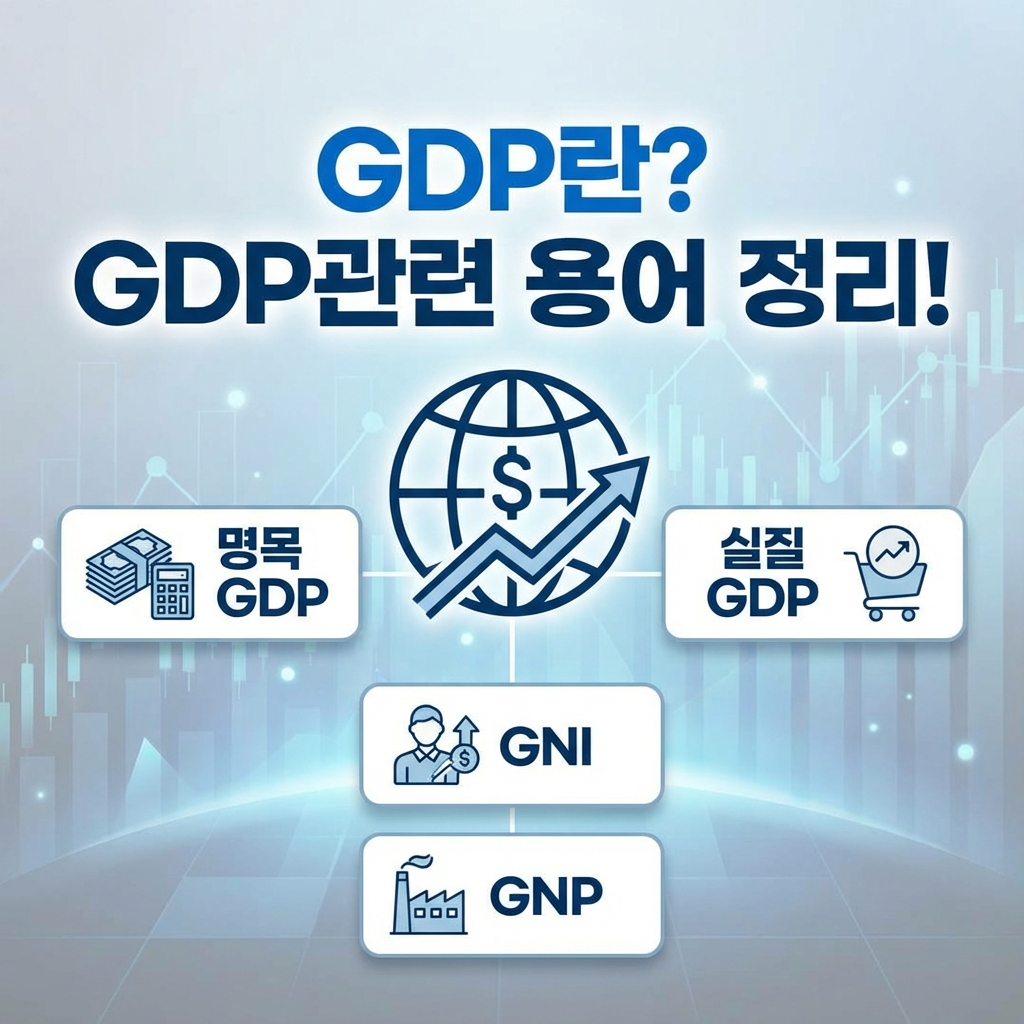GDP란? GDP관련 용어 정리! 관련 사진