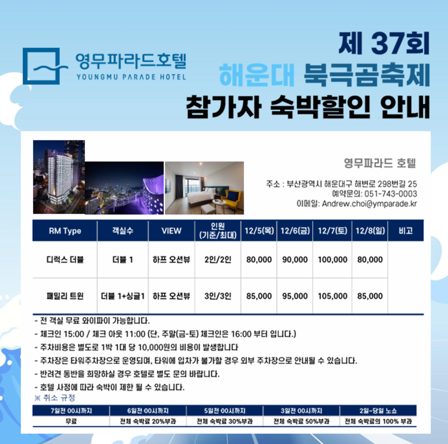 부산 제37회 해운대 북극곰축제