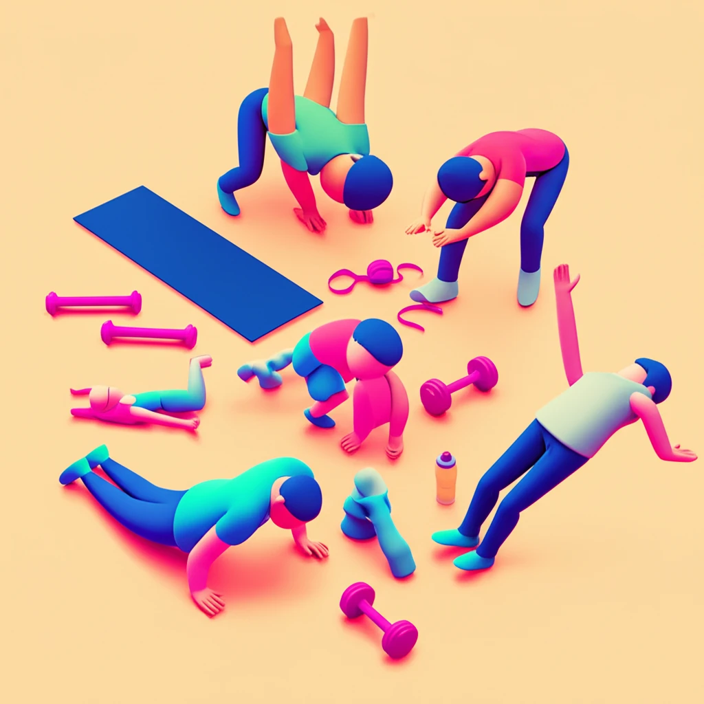 홈트 초보 필수: 자세, 루틴, 실수..