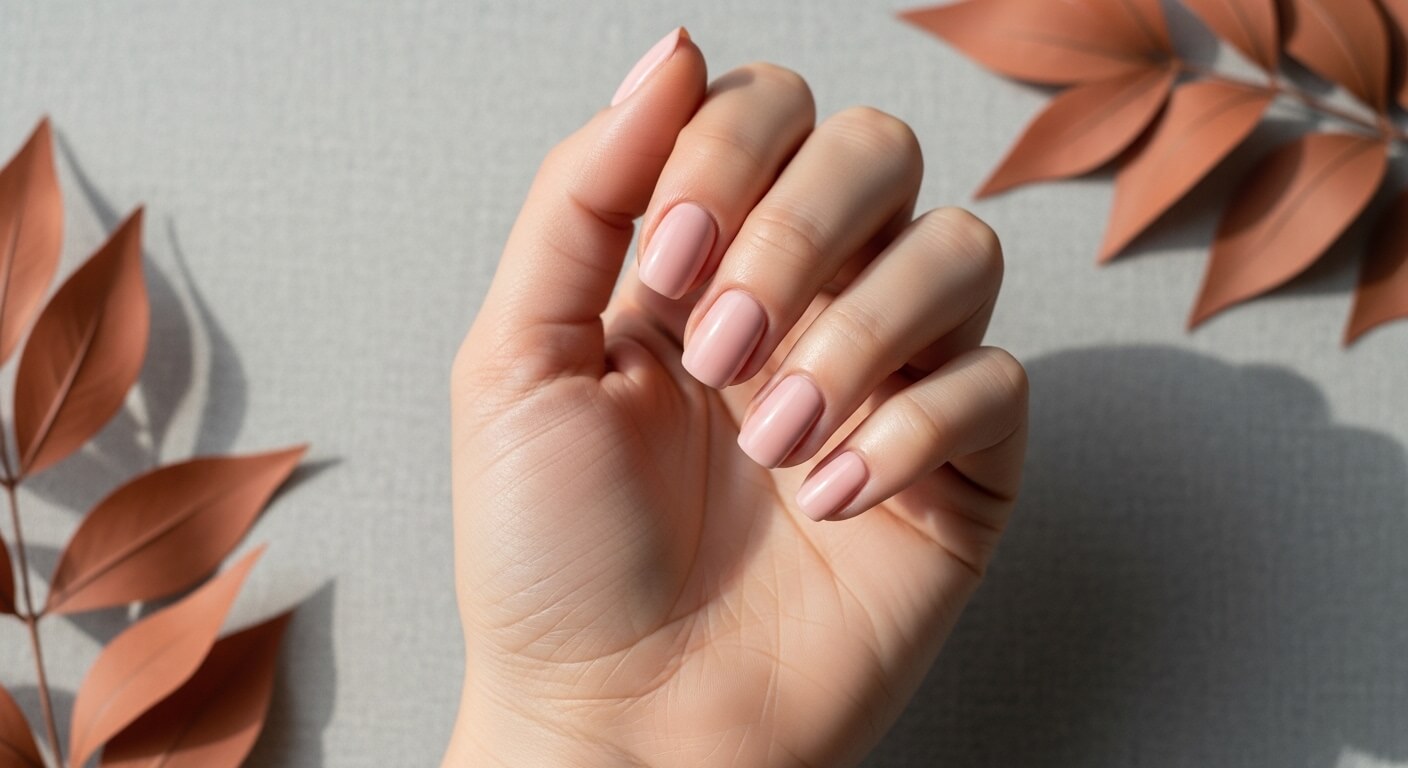 나무잎이있고 살짝 주먹진상태로 가지런한 손톱이 있다