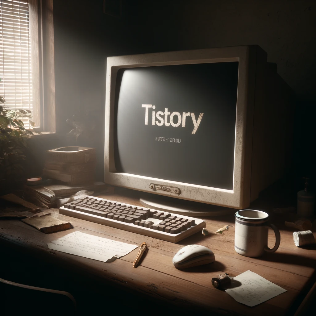 티스토리 종료
