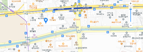 광장시장 지도