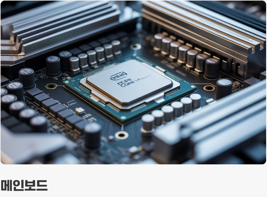 모든 부품을 연결하는 '몸통'과 '심장'