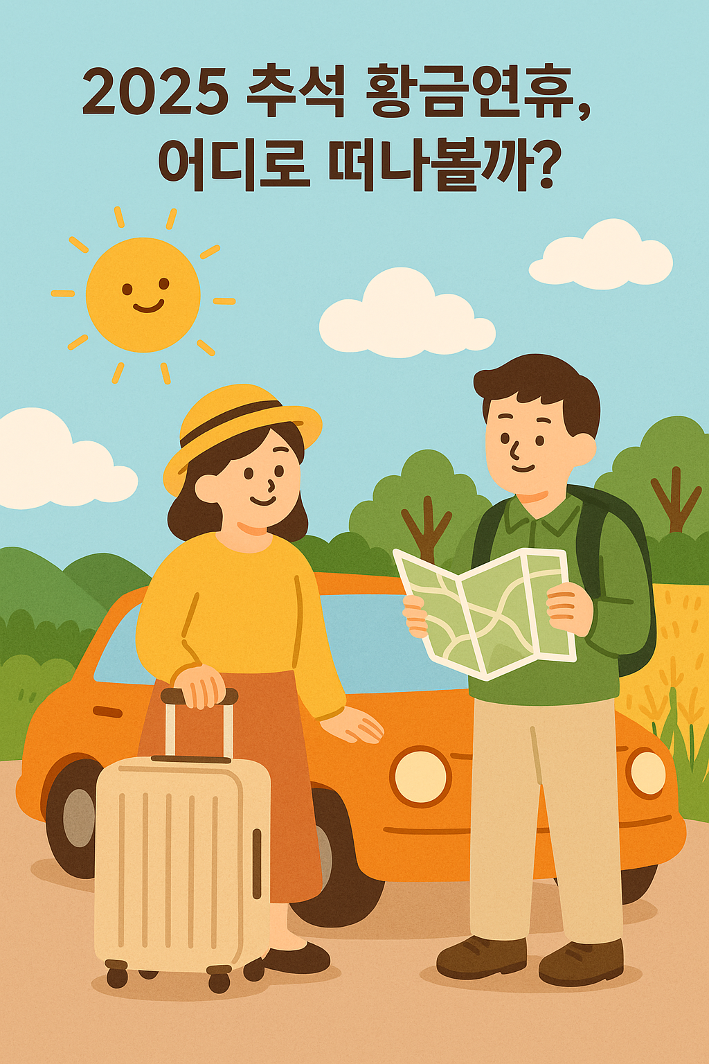 2025 추석 황금연휴, 어디로 떠나볼까? 🎑🚗