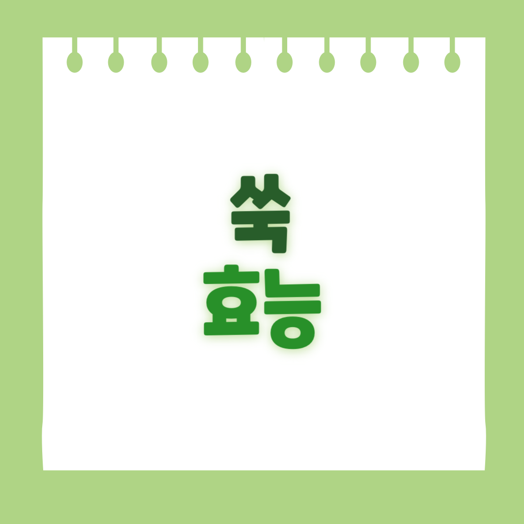 쑥 효능
