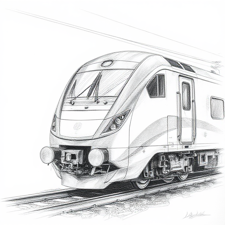 KTX 스케치 33