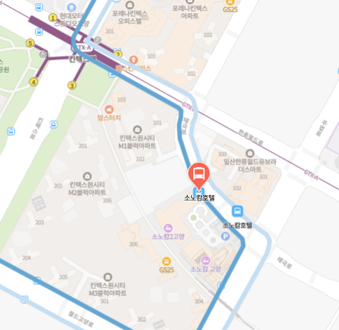 버스 노선도