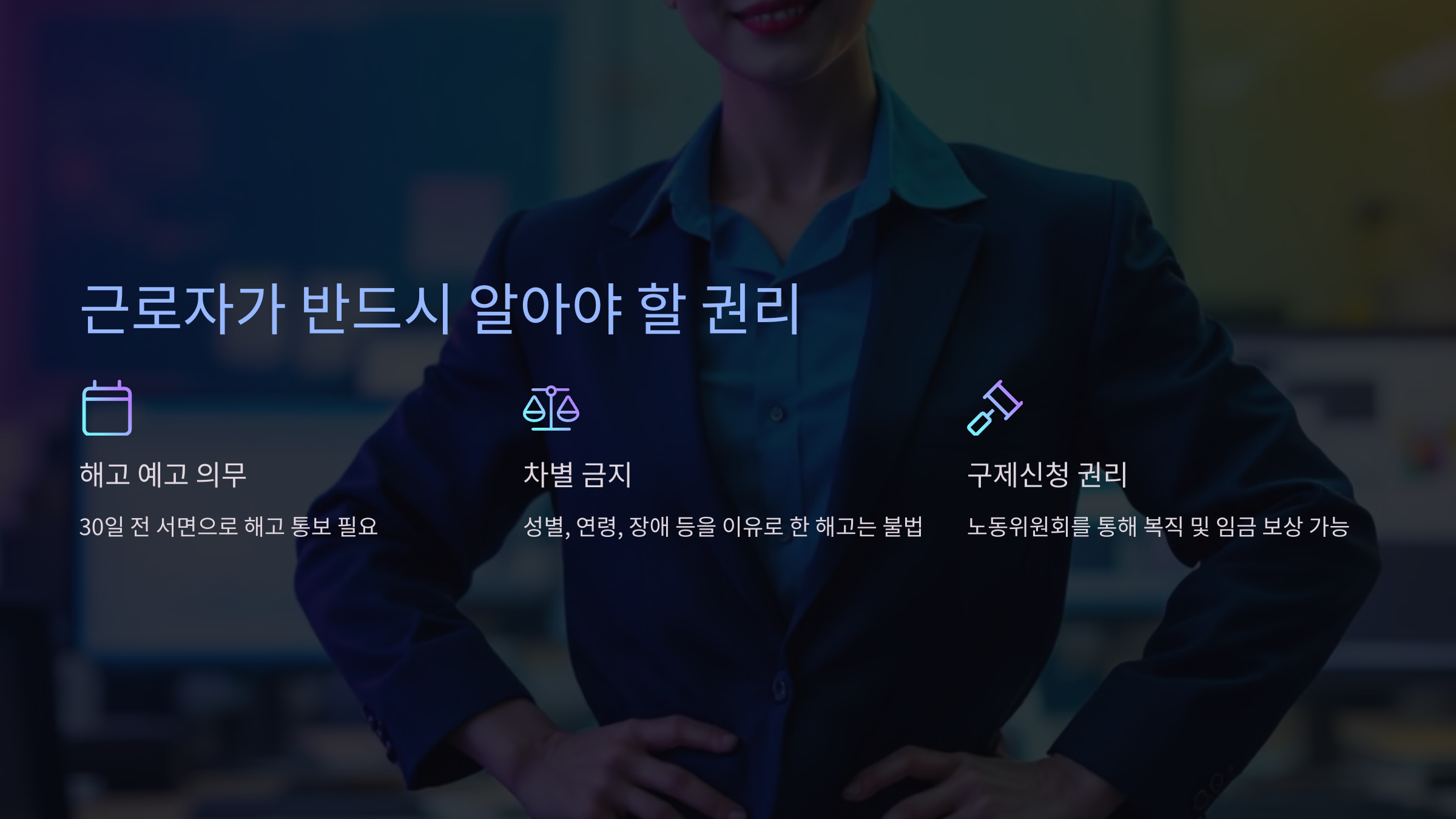 근로자가 반드시 알아야 할 권리