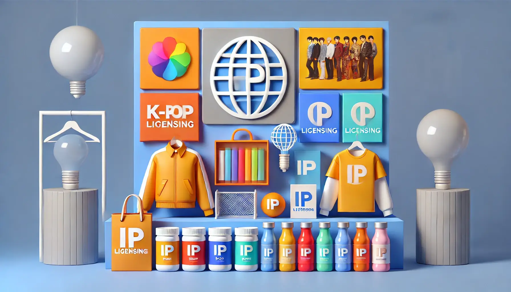 용역 및 IP 라이센싱 사업