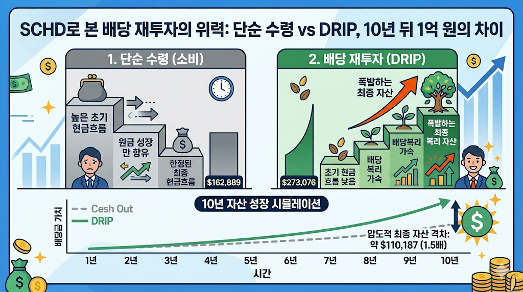 SDCH로 보는 배당 재투자의 위력