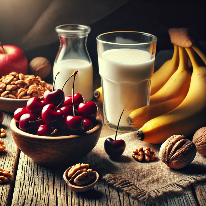 멜라토닌 포함 음식 바나나, 체리 이미지가 있음 - 멜라토닌 효능과 부작용 글 썸네일