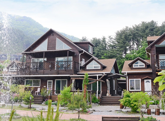 아침고요수목원 근천 펜션