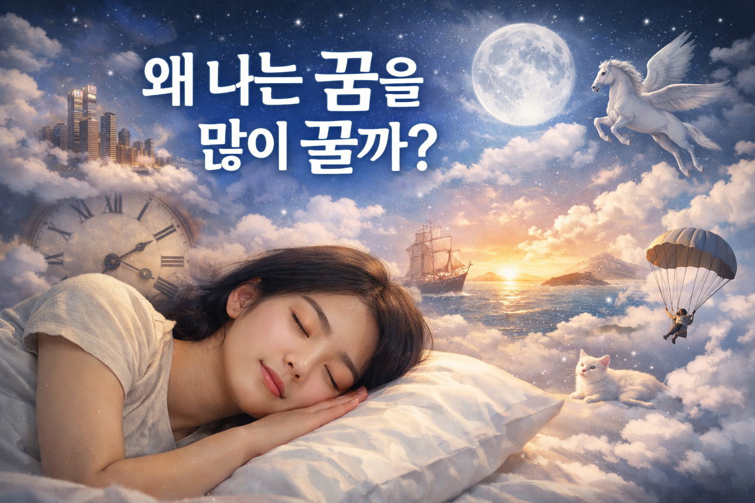 왜 나는 꿈을 많이 꿀까?