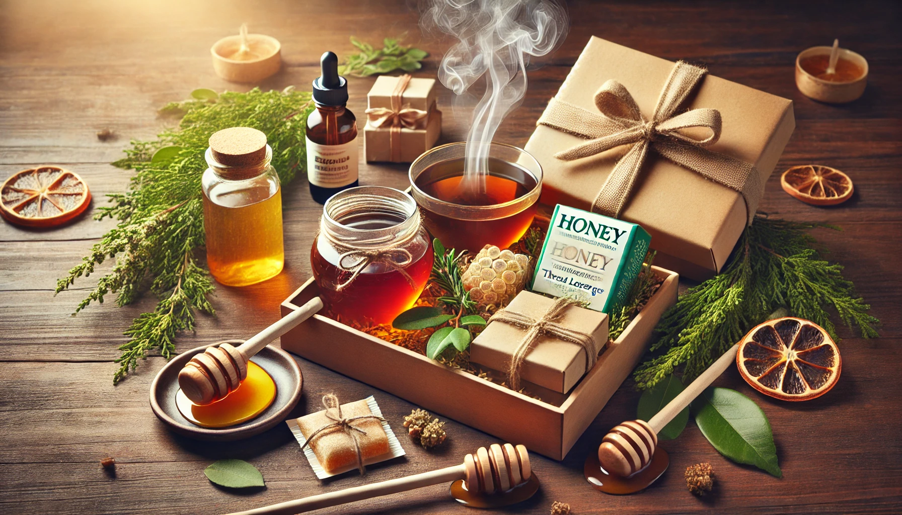 기관지 건강에 도움이 되는 선물들