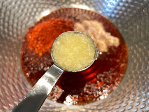 오이소박이 양념 - 다진마늘, 생강