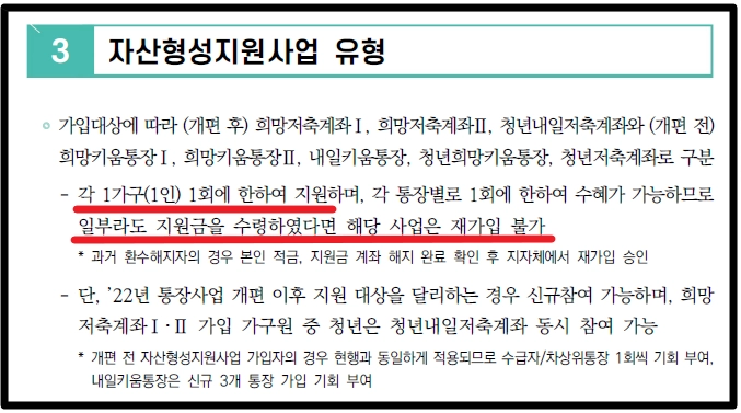 희망저축계좌 Ⅰ,Ⅱ 차이점, 조건확인, 신청방법