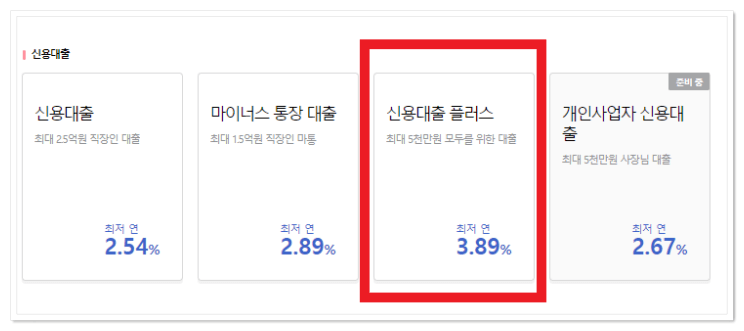 신용대출플러스