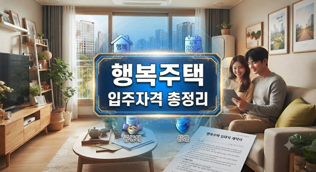 행복주택에 입주한 신혼부부